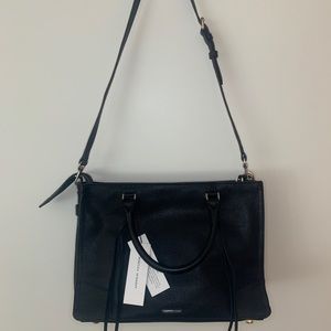 Rebecca Minkoff Regan Leather Med Satchel
